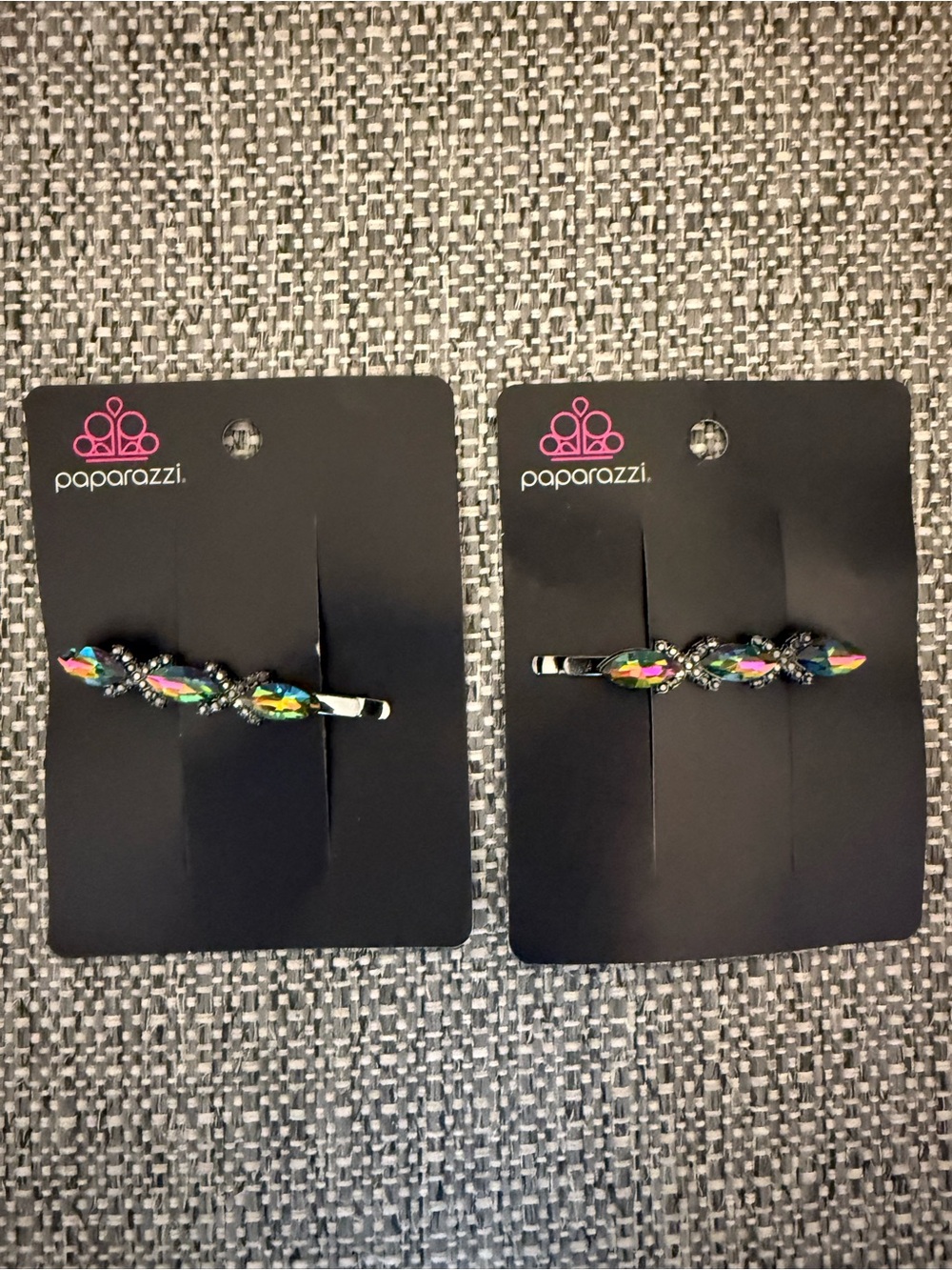 NWT Paparazzi Stellar Socialite Hair Clips - Lot of 2